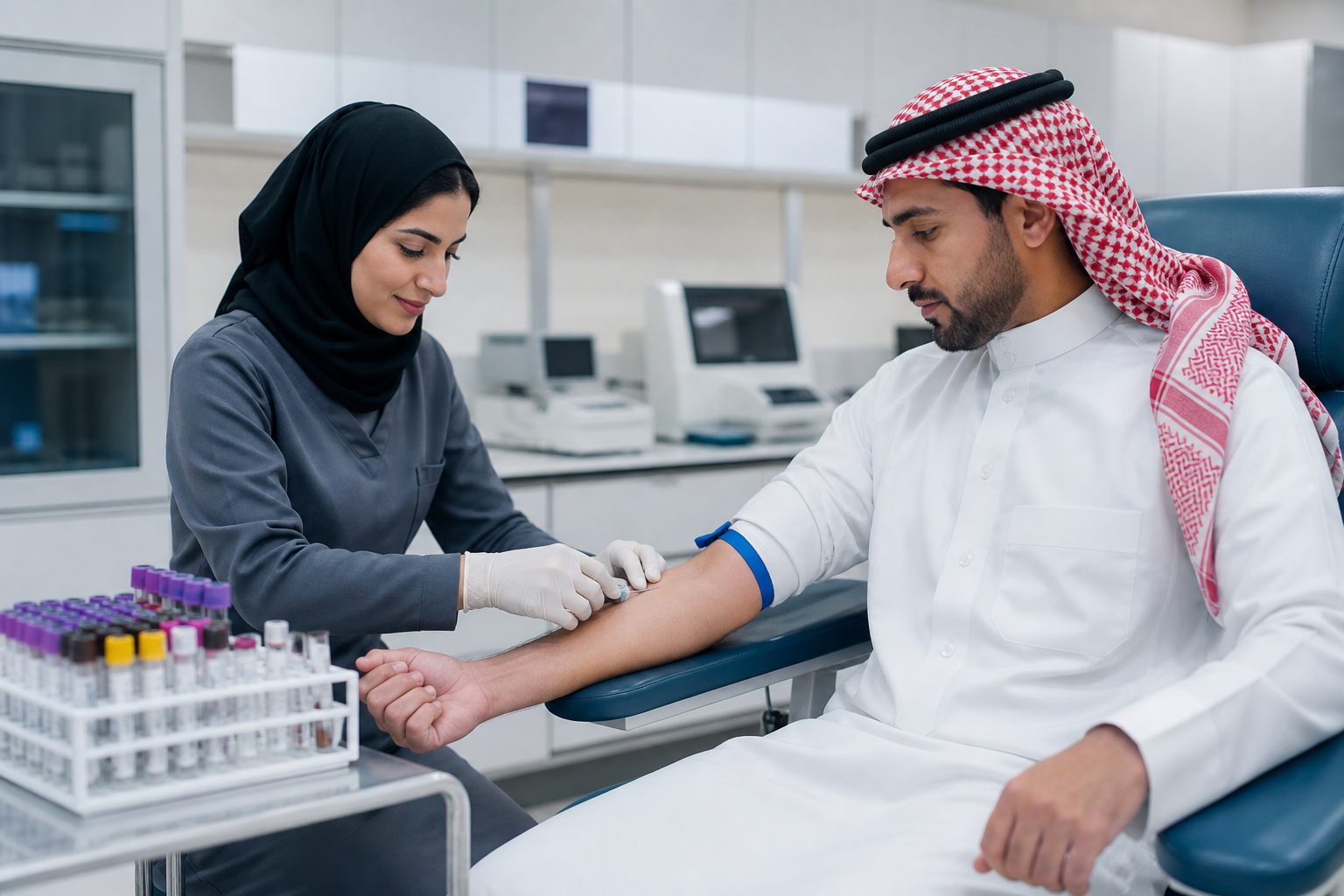 الفحص الطبي لإصدار وتجديد الإقامة
