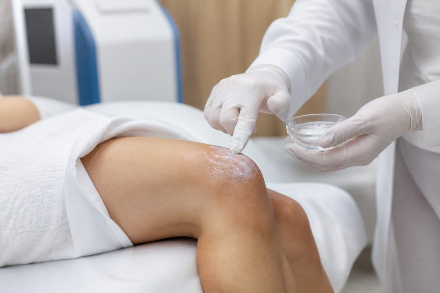 علاج اسمرار الركب والأكواع