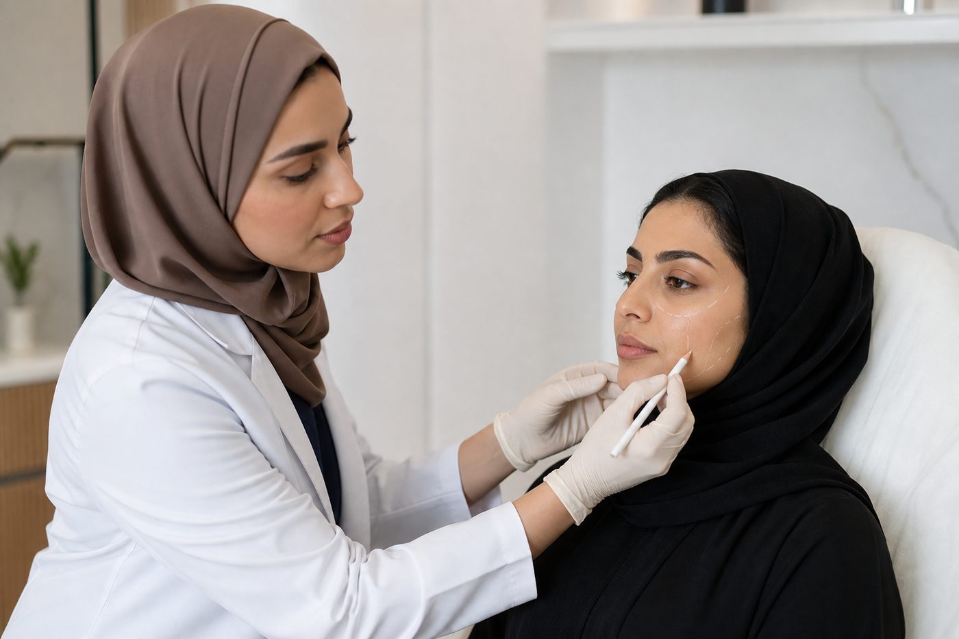 فيلر الوجه في الرياض