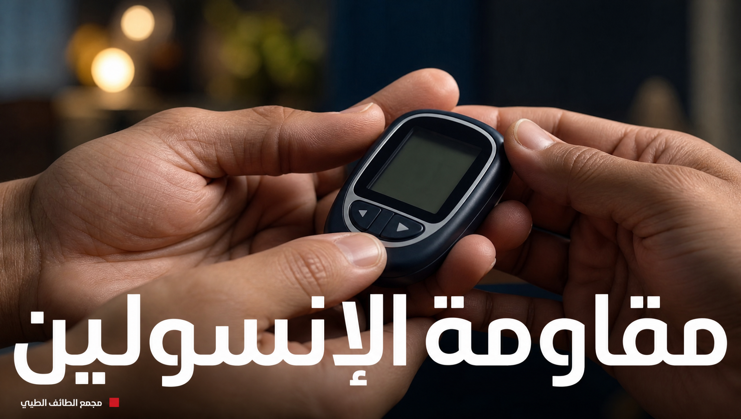 غلاف مقال مقاومة الإنسولين